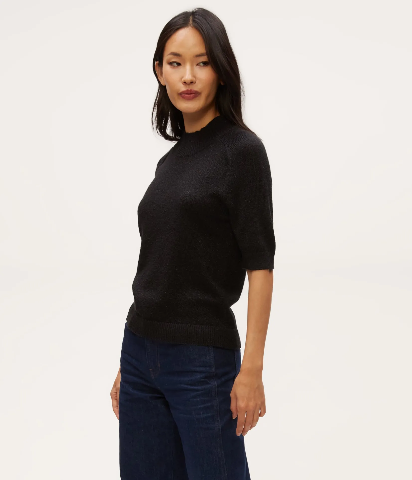 sabel_metallic_sweater_10.webp Michael Stars Sabel Metallic Sweater- Sweaters & Cardigans