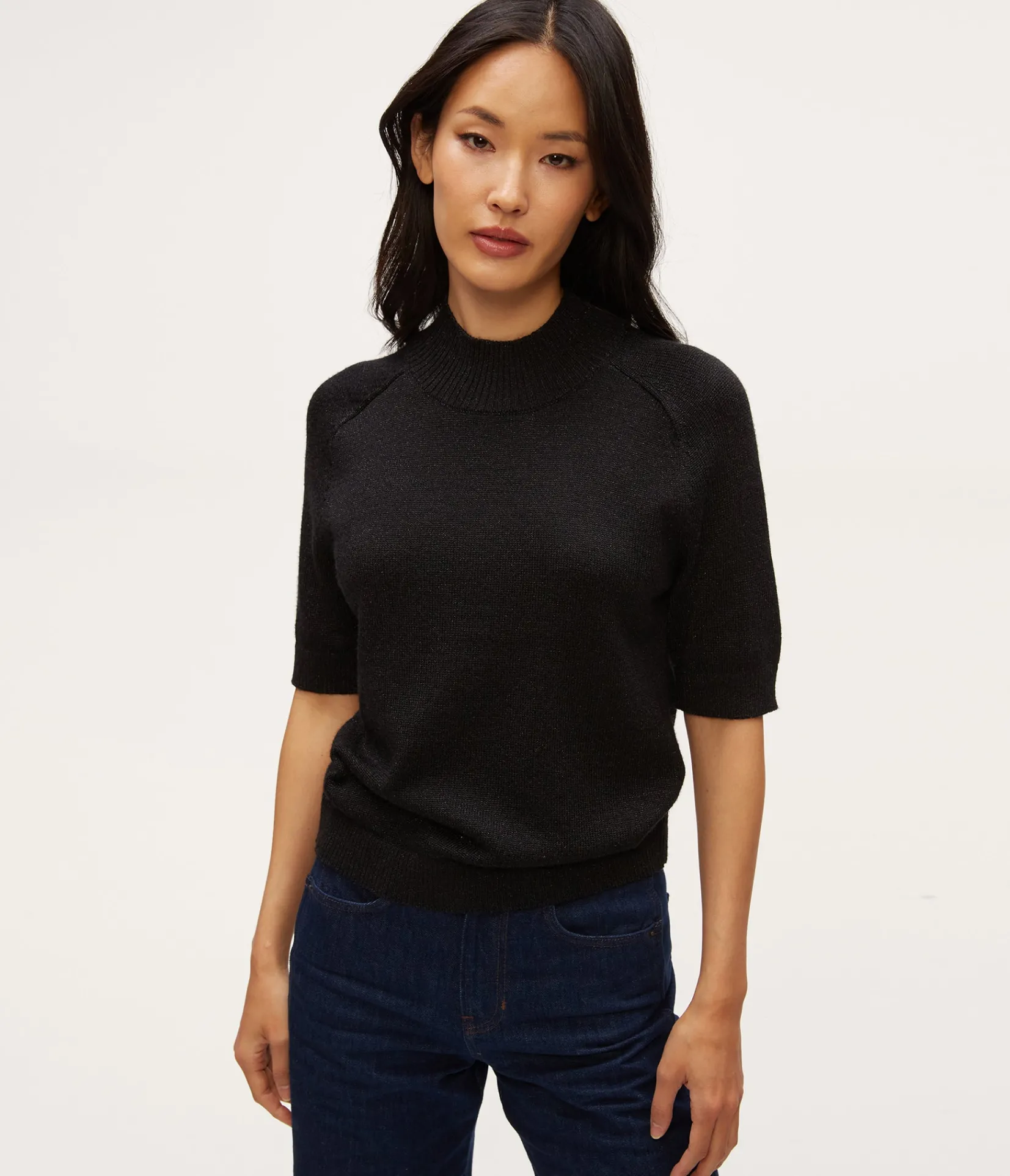 sabel_metallic_sweater_8.webp Michael Stars Sabel Metallic Sweater- Sweaters & Cardigans