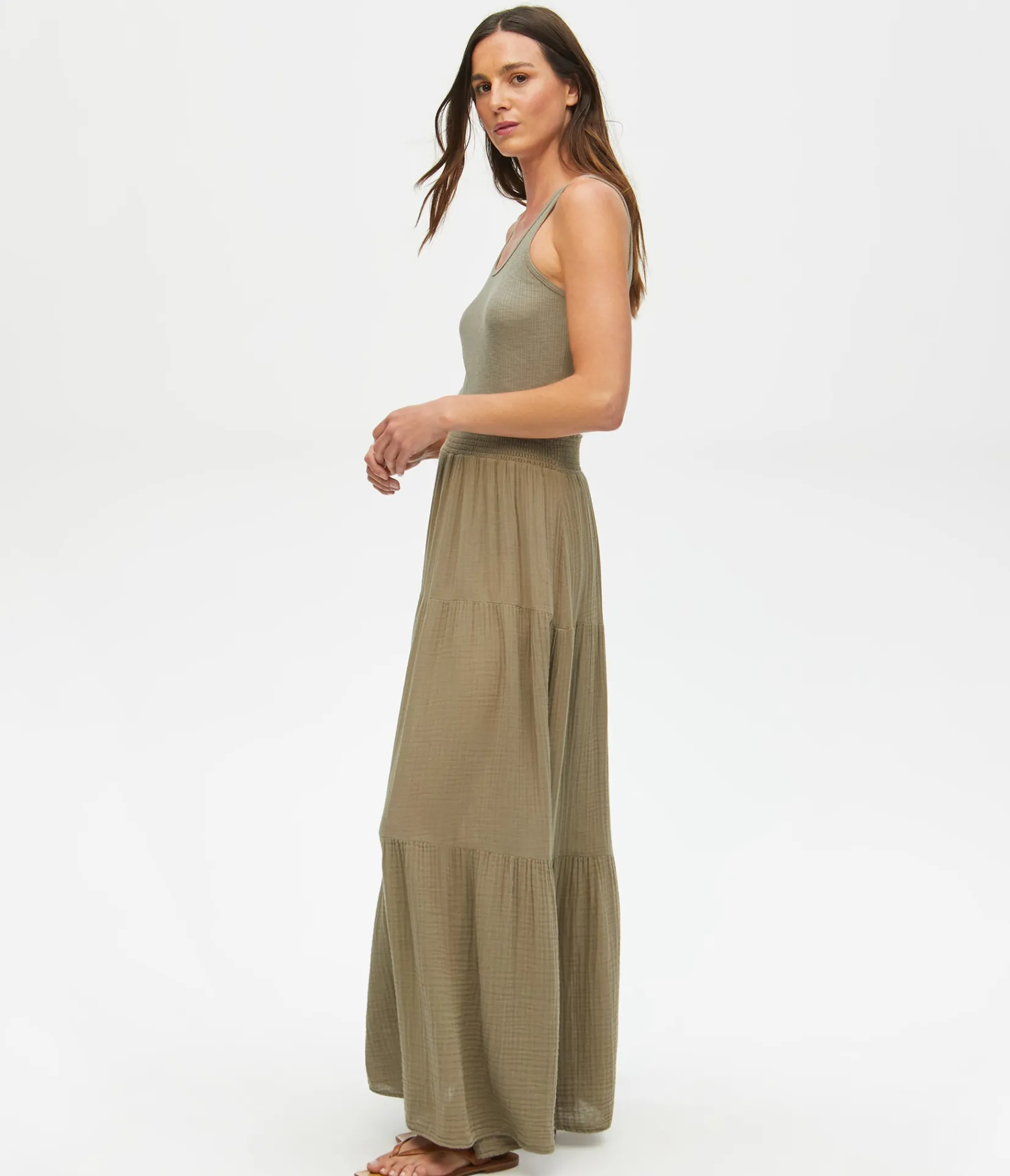 sandy_gauze_skirt_21.webp Michael Stars Sandy Gauze Skirt- Dresses | Pants, Shorts & Skirts