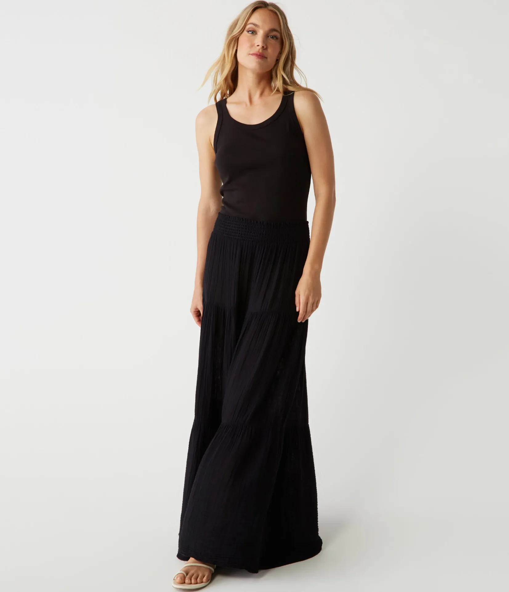 sandy_gauze_skirt_24.webp Michael Stars Sandy Gauze Skirt- Dresses | Pants, Shorts & Skirts