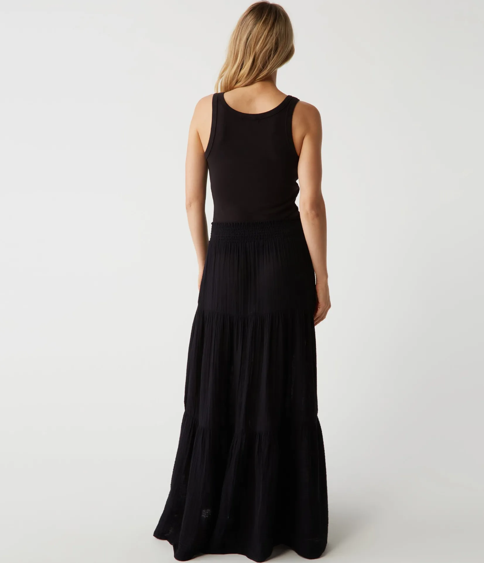 sandy_gauze_skirt_26.webp Michael Stars Sandy Gauze Skirt- Dresses | Pants, Shorts & Skirts