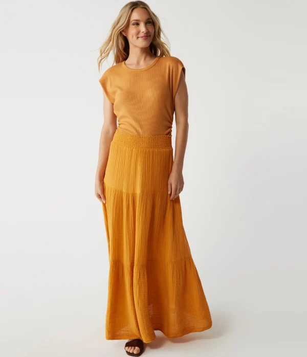 Michael Stars Sandy Gauze Skirt- Dresses | Pants, Shorts & Skirts