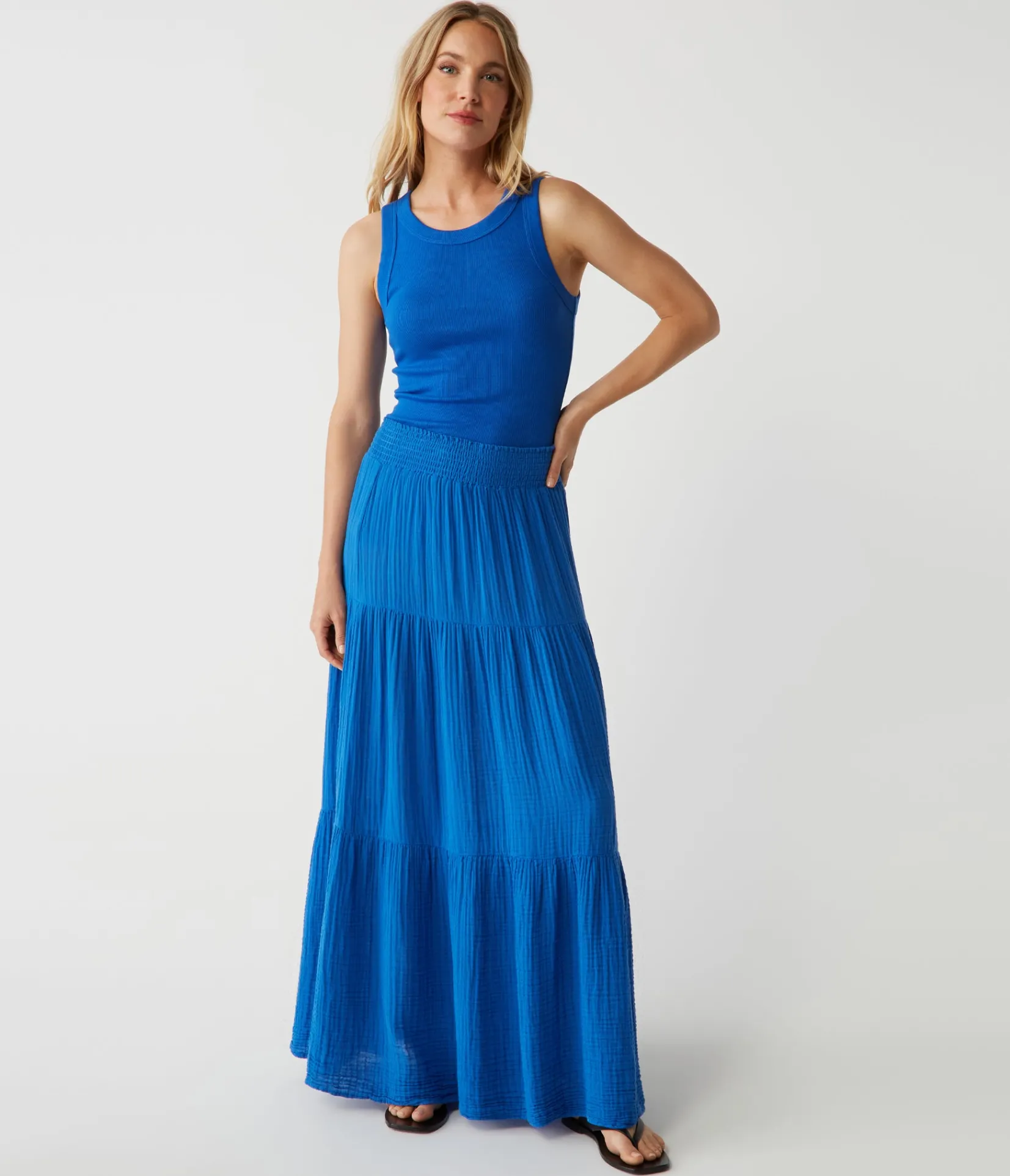 sandy_gauze_skirt_8.webp Michael Stars Sandy Gauze Skirt- Dresses | Pants, Shorts & Skirts