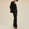 Michael Stars Sanji Hammered Satin Drawstring Pant- Pants, Shorts & Skirts
