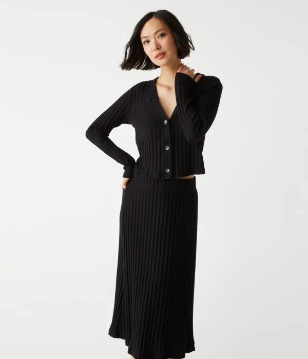 Michael Stars Shania Midi Skirt- Sweaters & Cardigans | Pants, Shorts & Skirts