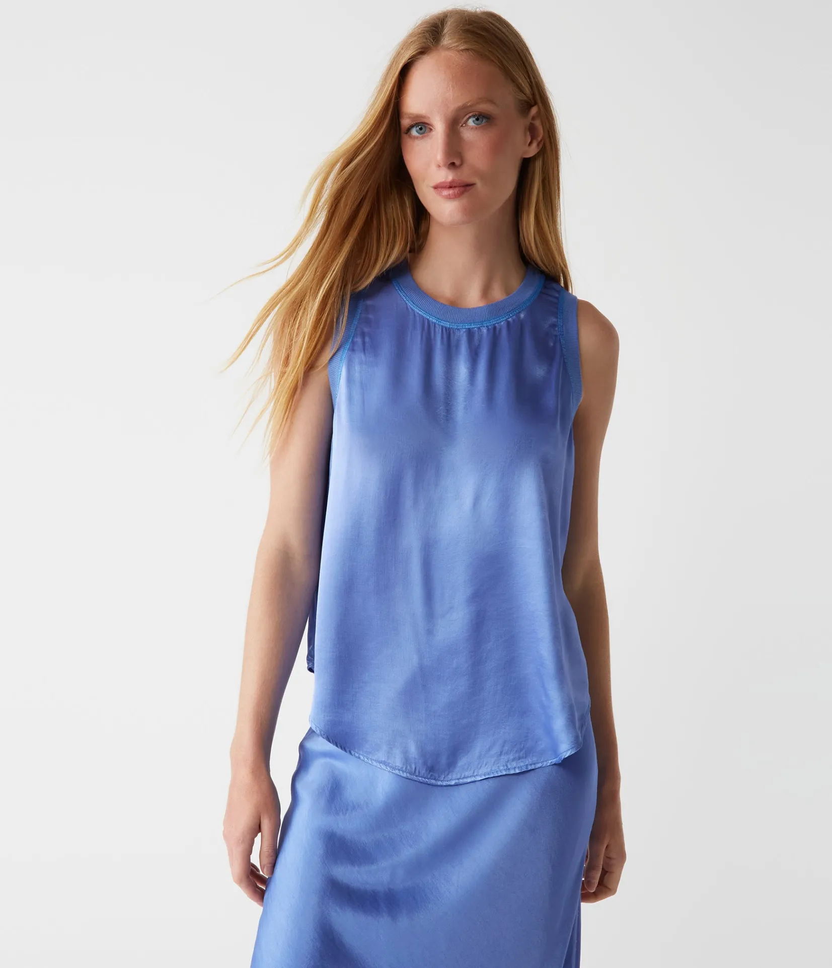 shay_satin_tank_12.webp Michael Stars Shay Satin Tank- Tops, Blouses & Shirts