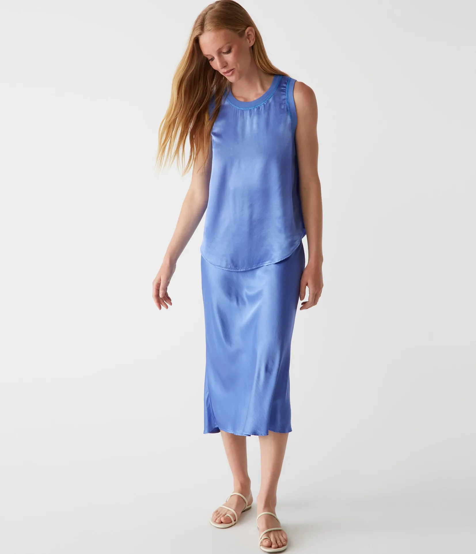 shay_satin_tank_13.webp Michael Stars Shay Satin Tank- Tops, Blouses & Shirts