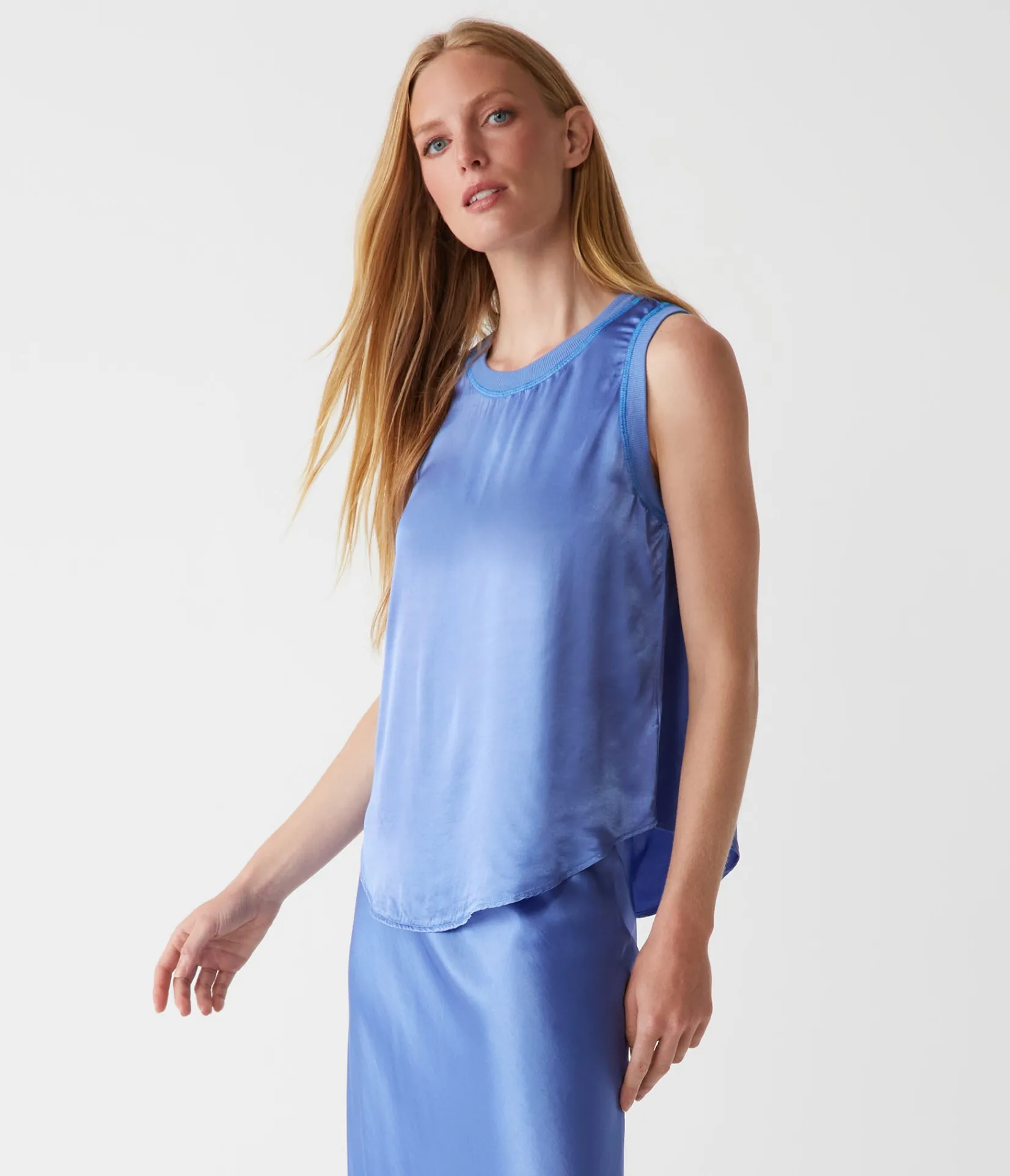 shay_satin_tank_14.webp Michael Stars Shay Satin Tank- Tops, Blouses & Shirts