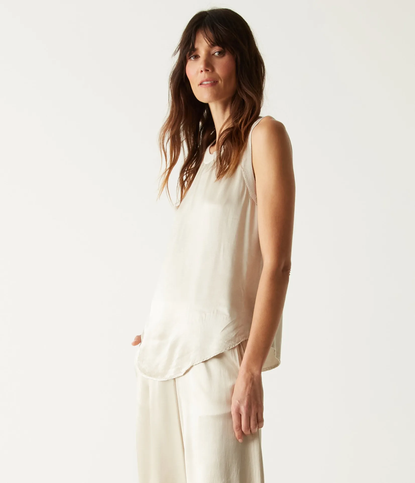 shay_satin_tank_26.webp Michael Stars Shay Satin Tank- Tops, Blouses & Shirts