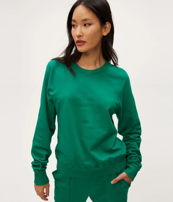 Michael Stars Shayla Raglan Sweatshirt- Loungewear
