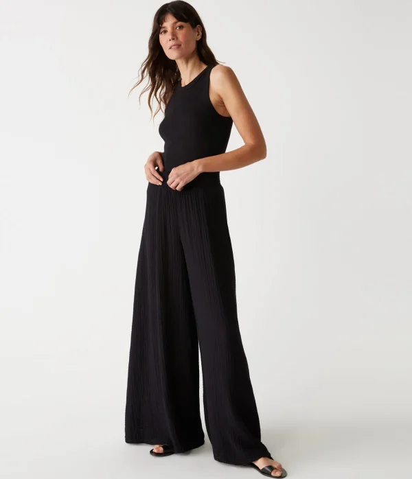 Michael Stars Simba Smocked Waist Pant- Pants, Shorts & Skirts