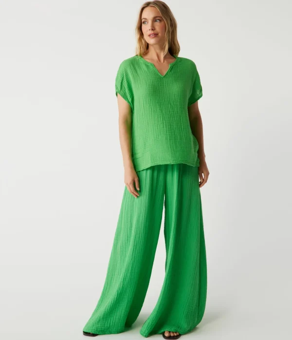 Michael Stars Simba Smocked Waist Pant- Pants, Shorts & Skirts