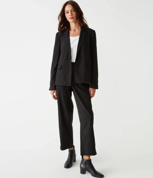 Michael Stars Smith Twill Blazer- Blazers, Jackets & Outerwear
