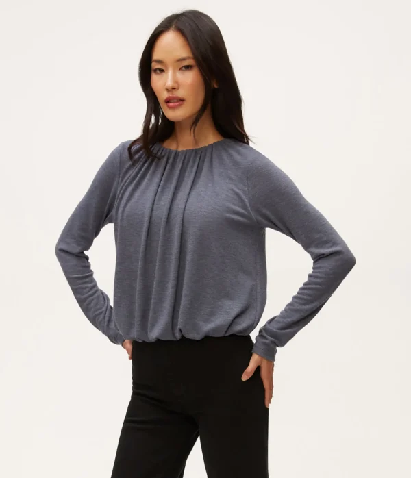 Michael Stars Sona Bubble Top- Tops, Blouses & Shirts | T-Shirts