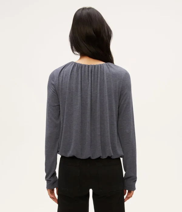 Michael Stars Sona Bubble Top- Tops, Blouses & Shirts | T-Shirts