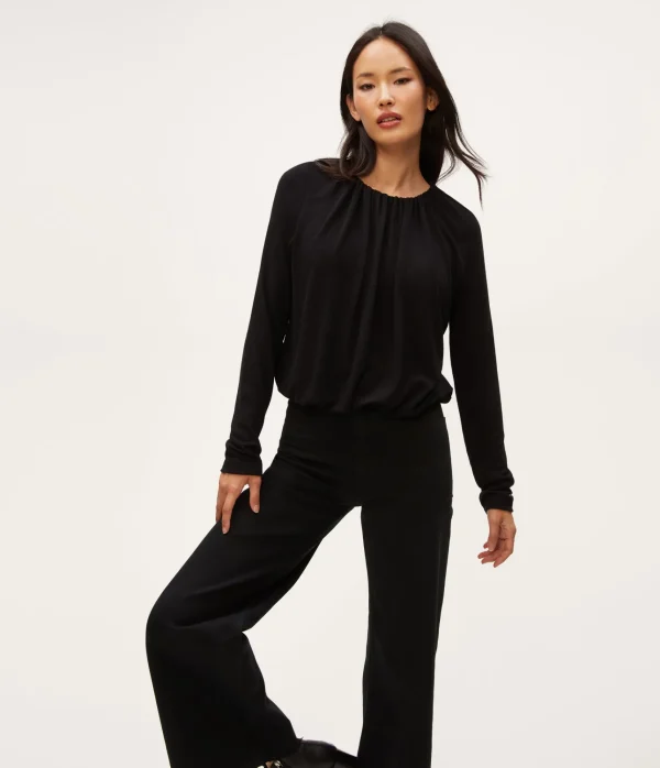 Michael Stars Sona Bubble Top- Tops, Blouses & Shirts | T-Shirts