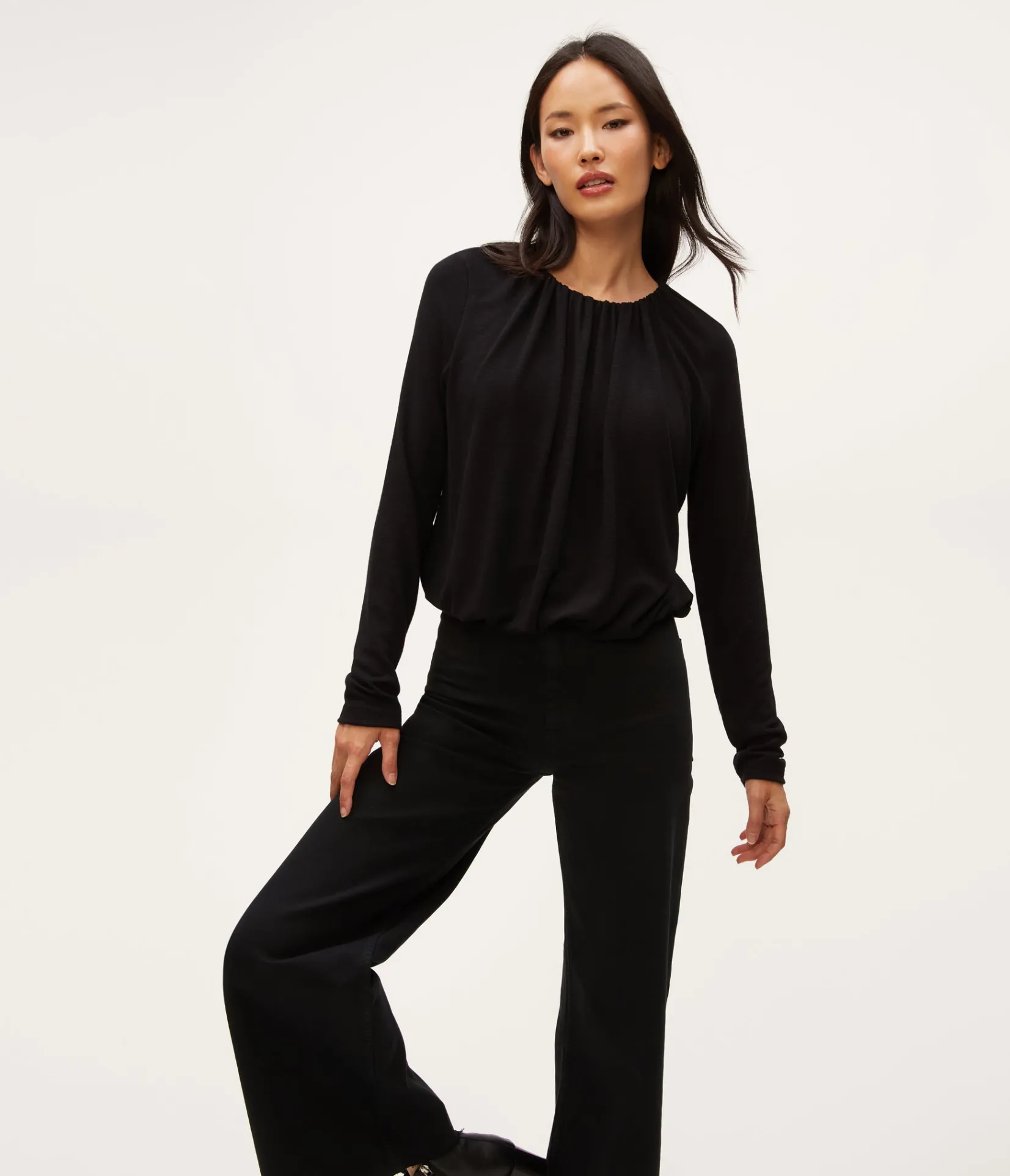 sona_bubble_top_4.webp Michael Stars Sona Bubble Top- Tops, Blouses & Shirts | T-Shirts
