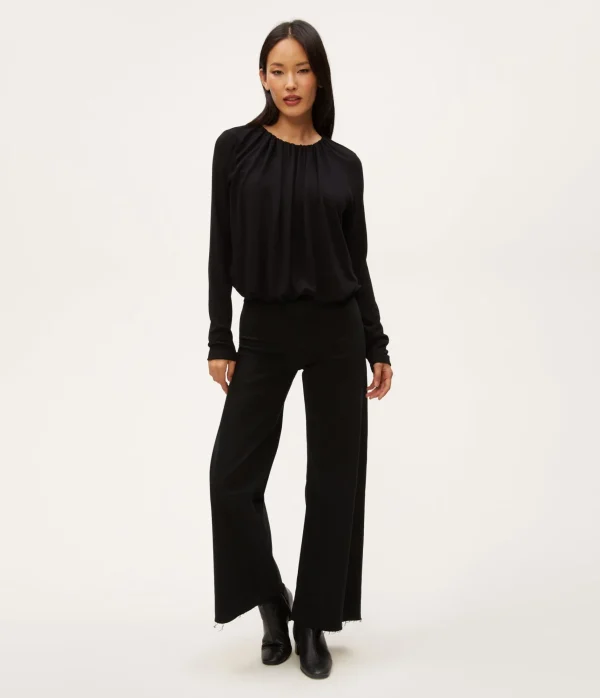 Michael Stars Sona Bubble Top- Tops, Blouses & Shirts | T-Shirts
