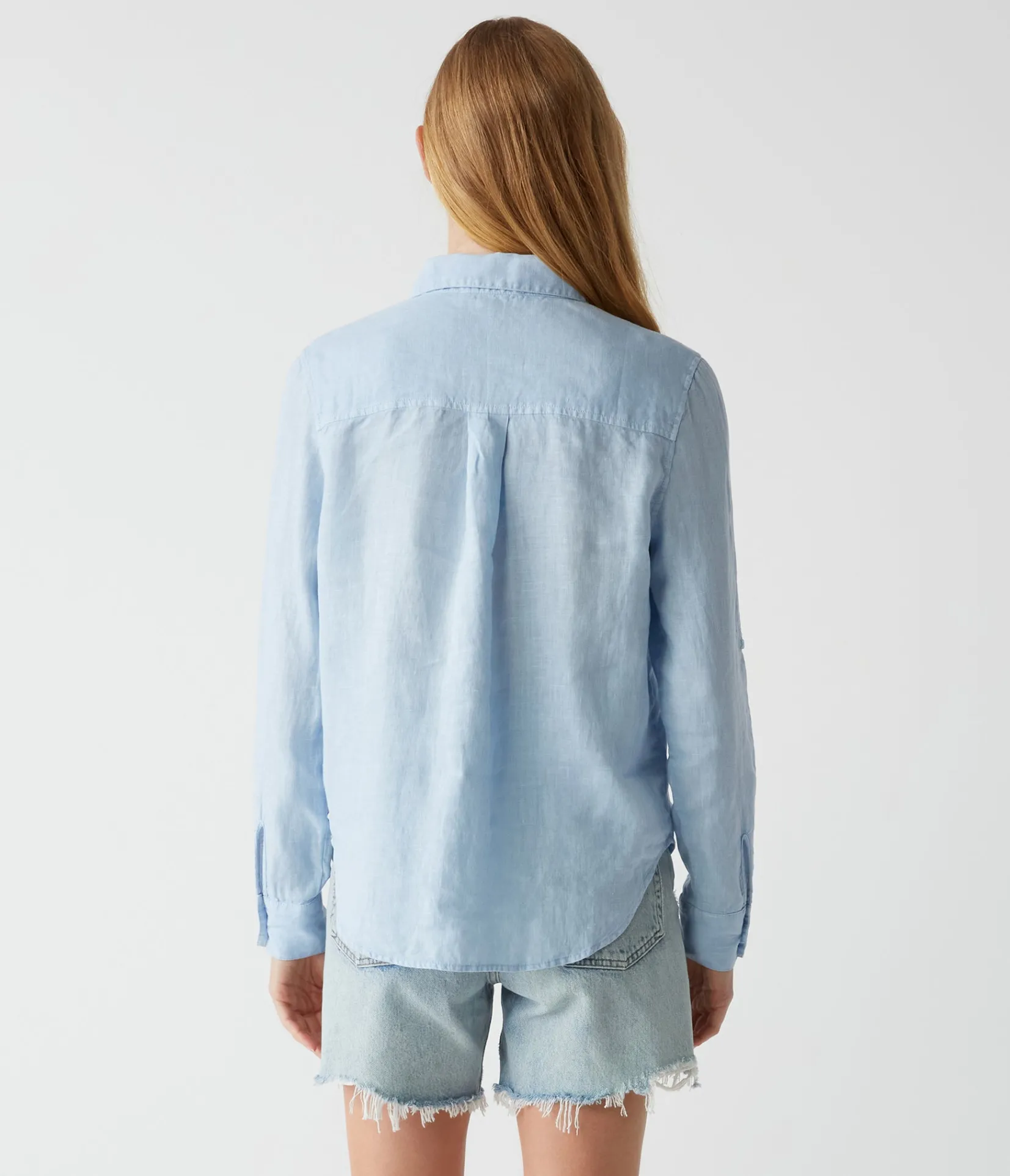 spencer_linen_button_down_top_27.webp Michael Stars Spencer Linen Button Down Top- Tops, Blouses & Shirts