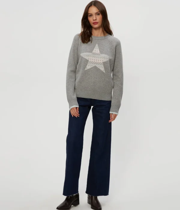 Michael Stars Star Jacquard Sweater- Sweaters & Cardigans