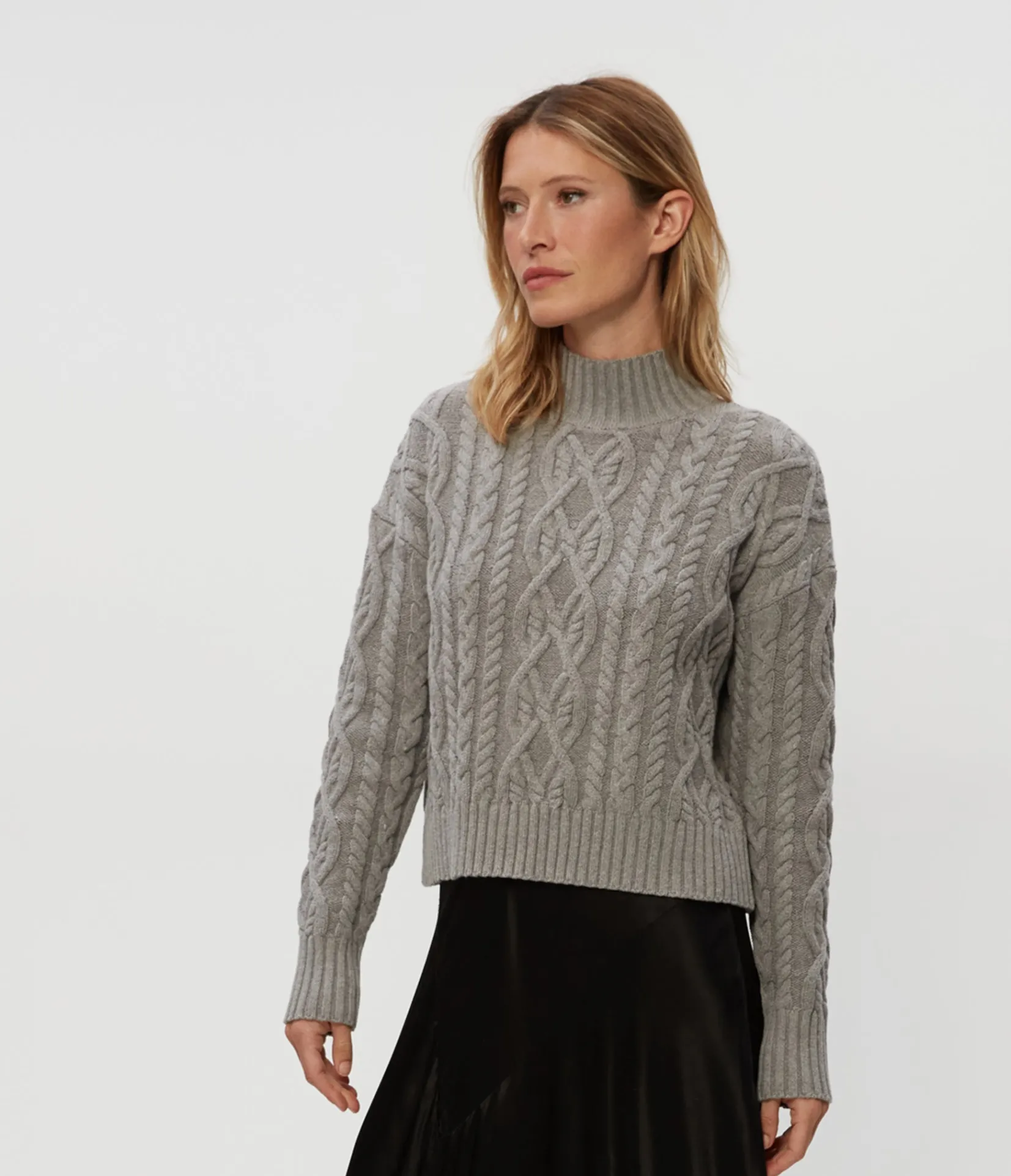 suki_cable_knit_sweater_9.webp Michael Stars Suki Cable Knit Sweater- Sweaters & Cardigans