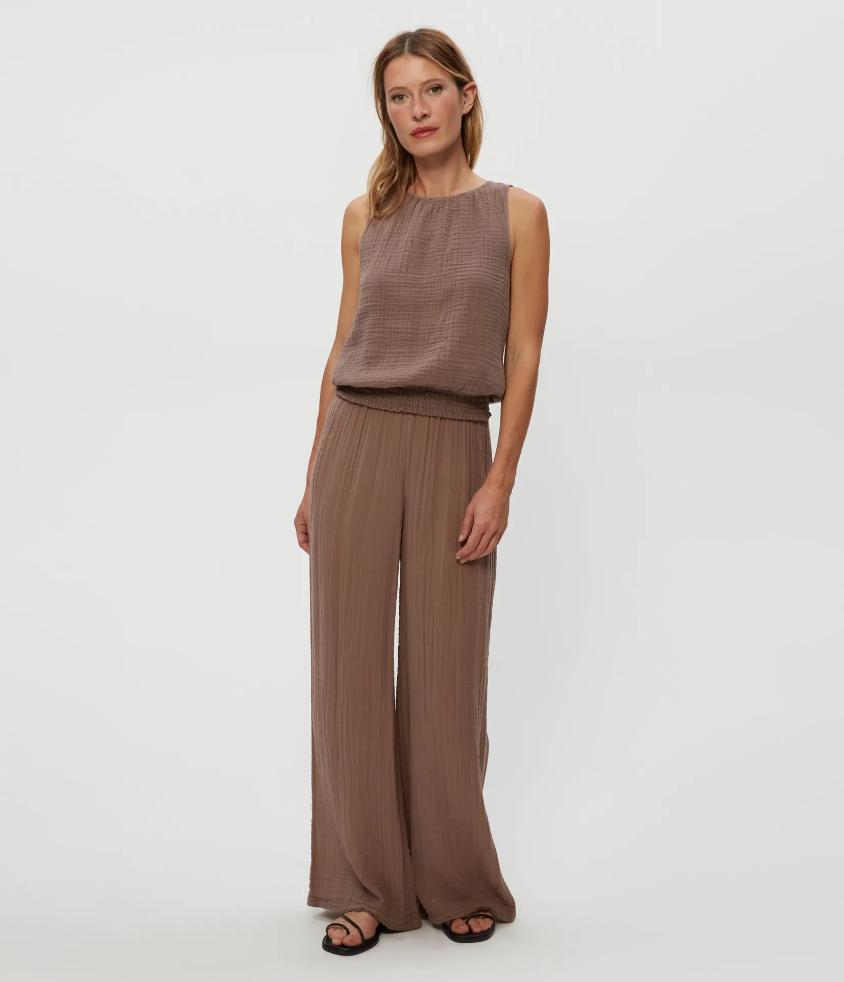 susie_gauze_pant_1.webp Michael Stars Susie Gauze Pant- Pants, Shorts & Skirts