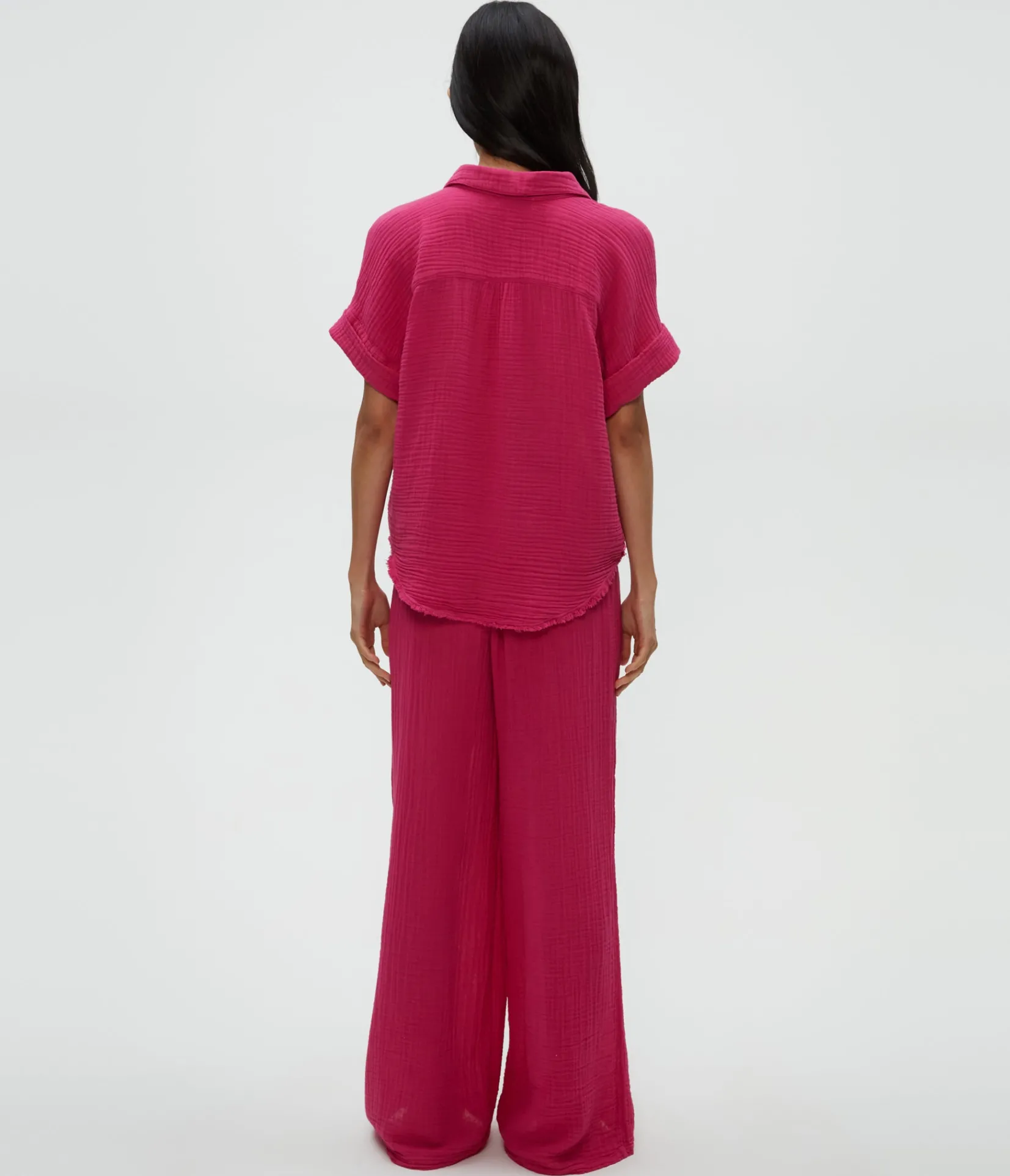 susie_gauze_pant_117.webp Michael Stars Susie Gauze Pant- Pants, Shorts & Skirts
