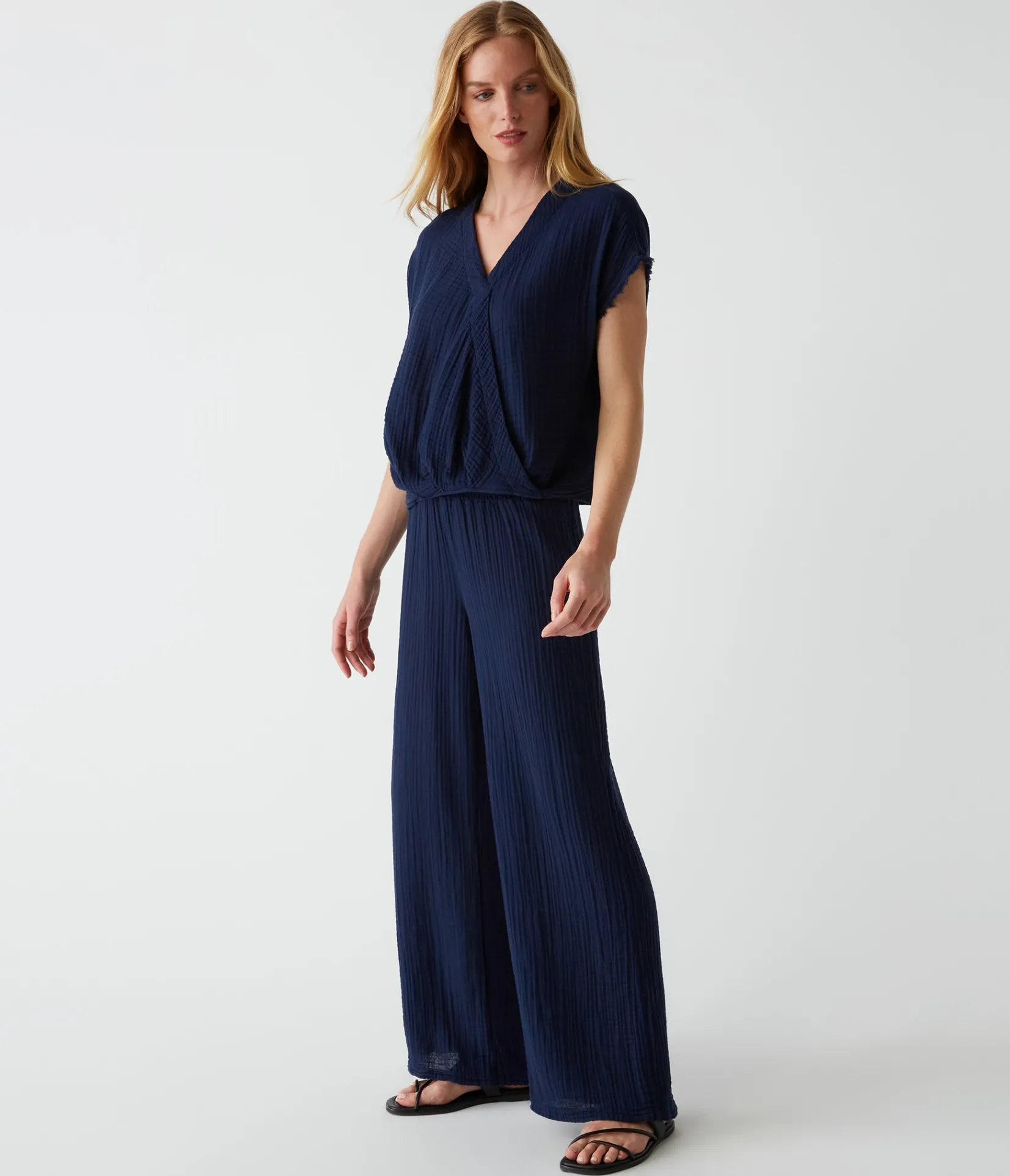 susie_gauze_pant_18.webp Michael Stars Susie Gauze Pant- Pants, Shorts & Skirts