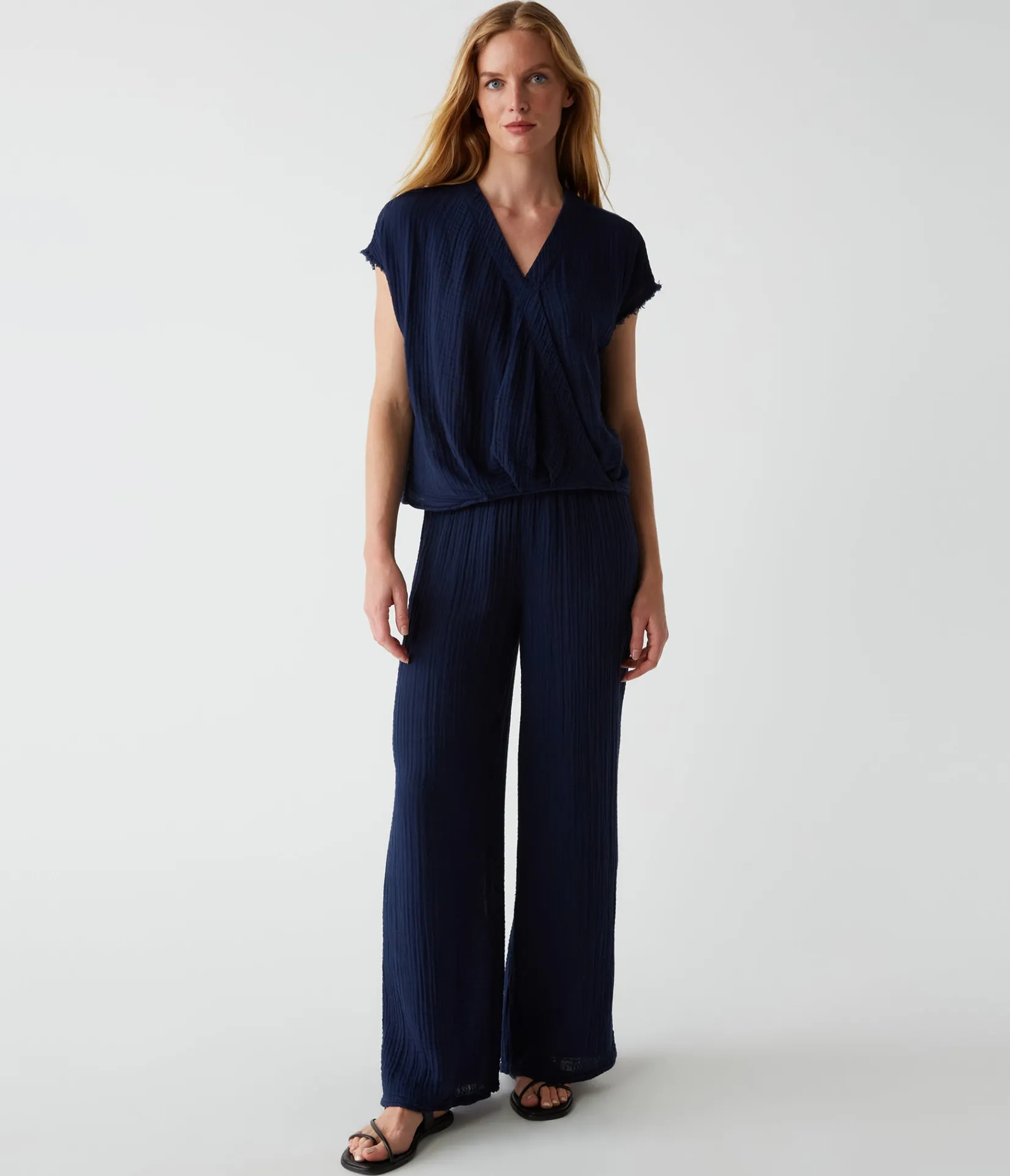 susie_gauze_pant_19.webp Michael Stars Susie Gauze Pant- Pants, Shorts & Skirts