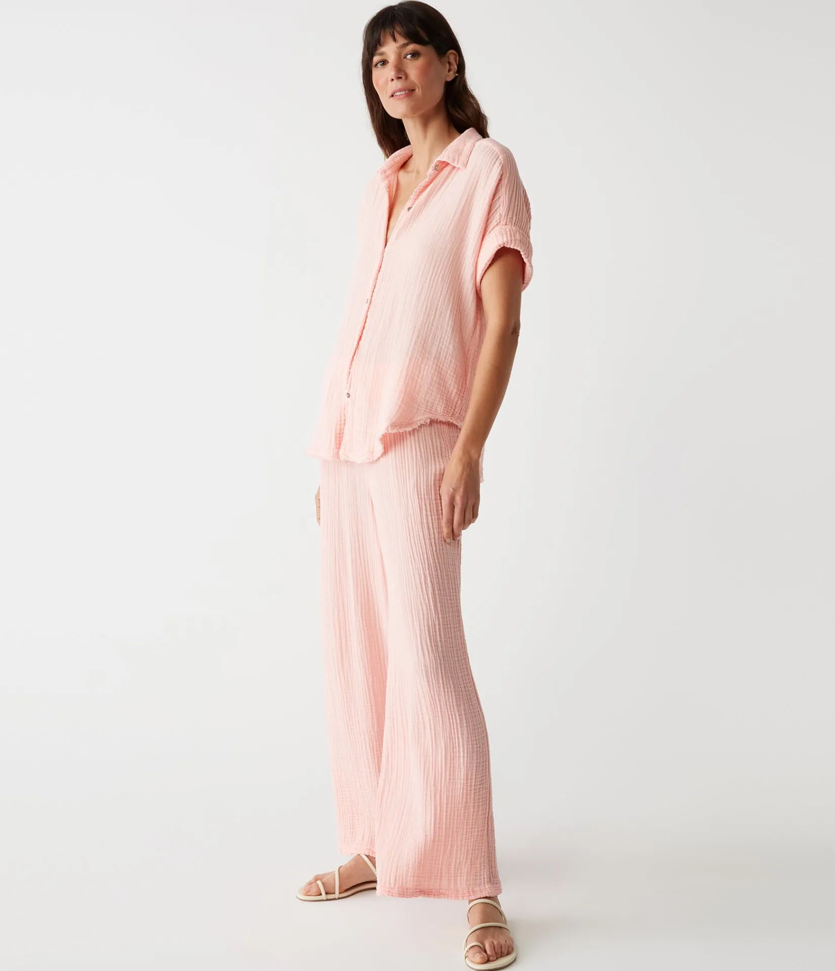 susie_gauze_pant_36.webp Michael Stars Susie Gauze Pant- Pants, Shorts & Skirts