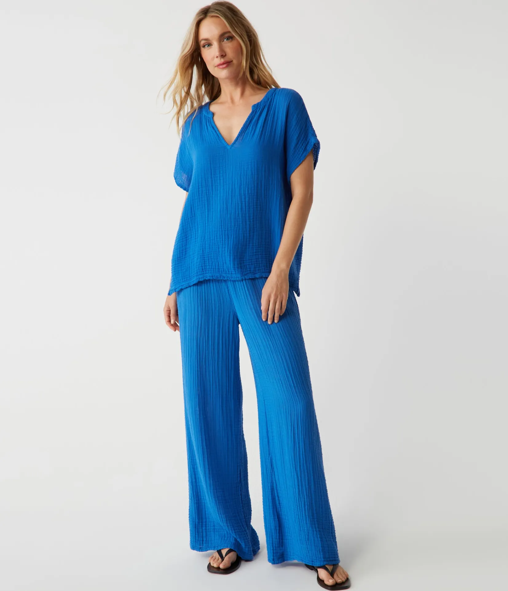 susie_gauze_pant_57.webp Michael Stars Susie Gauze Pant- Pants, Shorts & Skirts