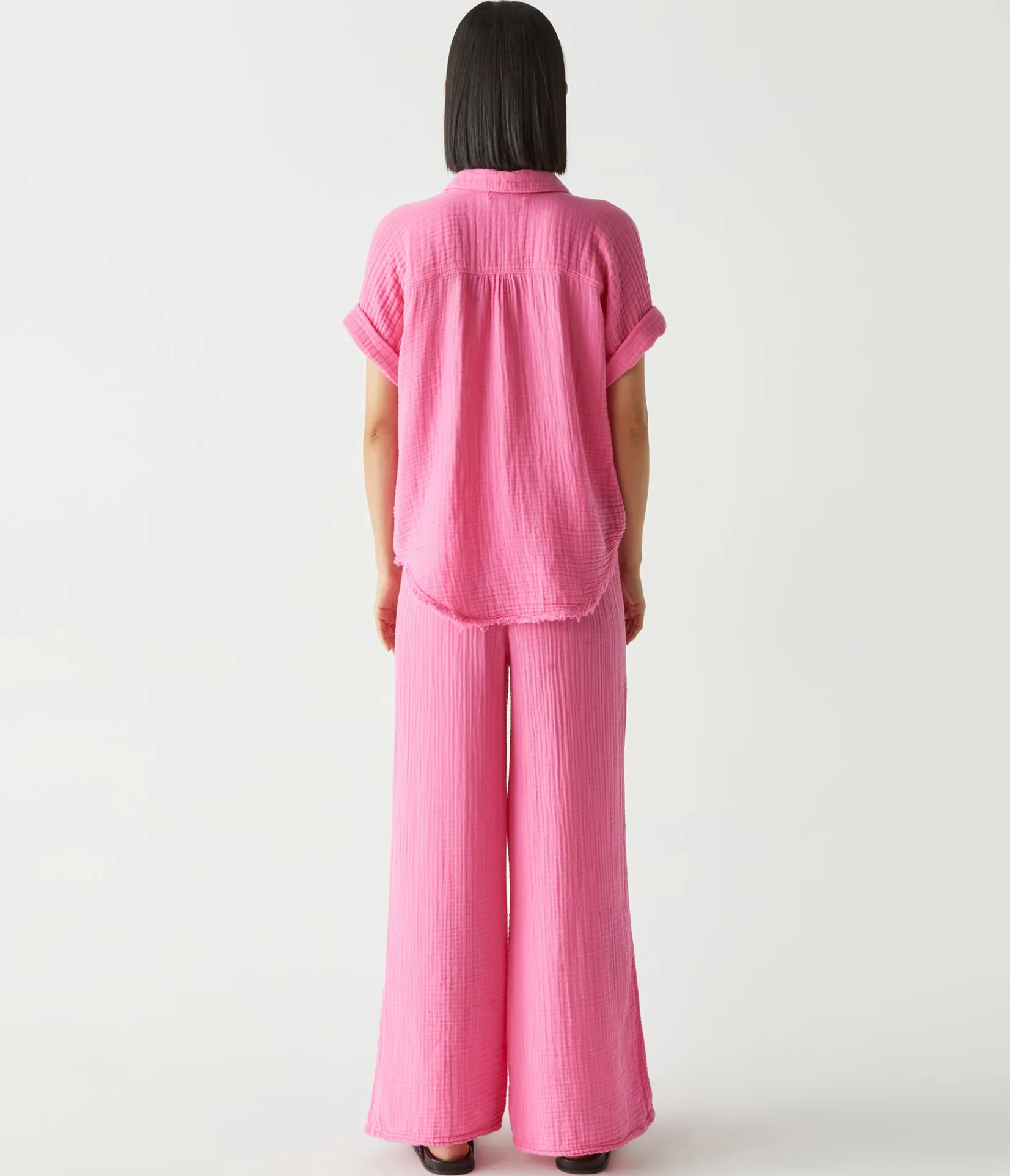 susie_gauze_pant_63.webp Michael Stars Susie Gauze Pant- Pants, Shorts & Skirts