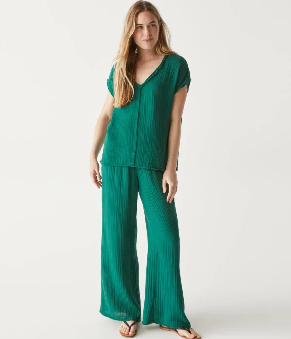 Michael Stars Susie Gauze Pant- Pants, Shorts & Skirts