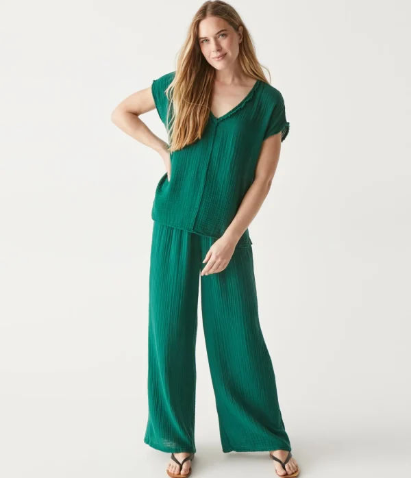Michael Stars Susie Gauze Pant- Pants, Shorts & Skirts