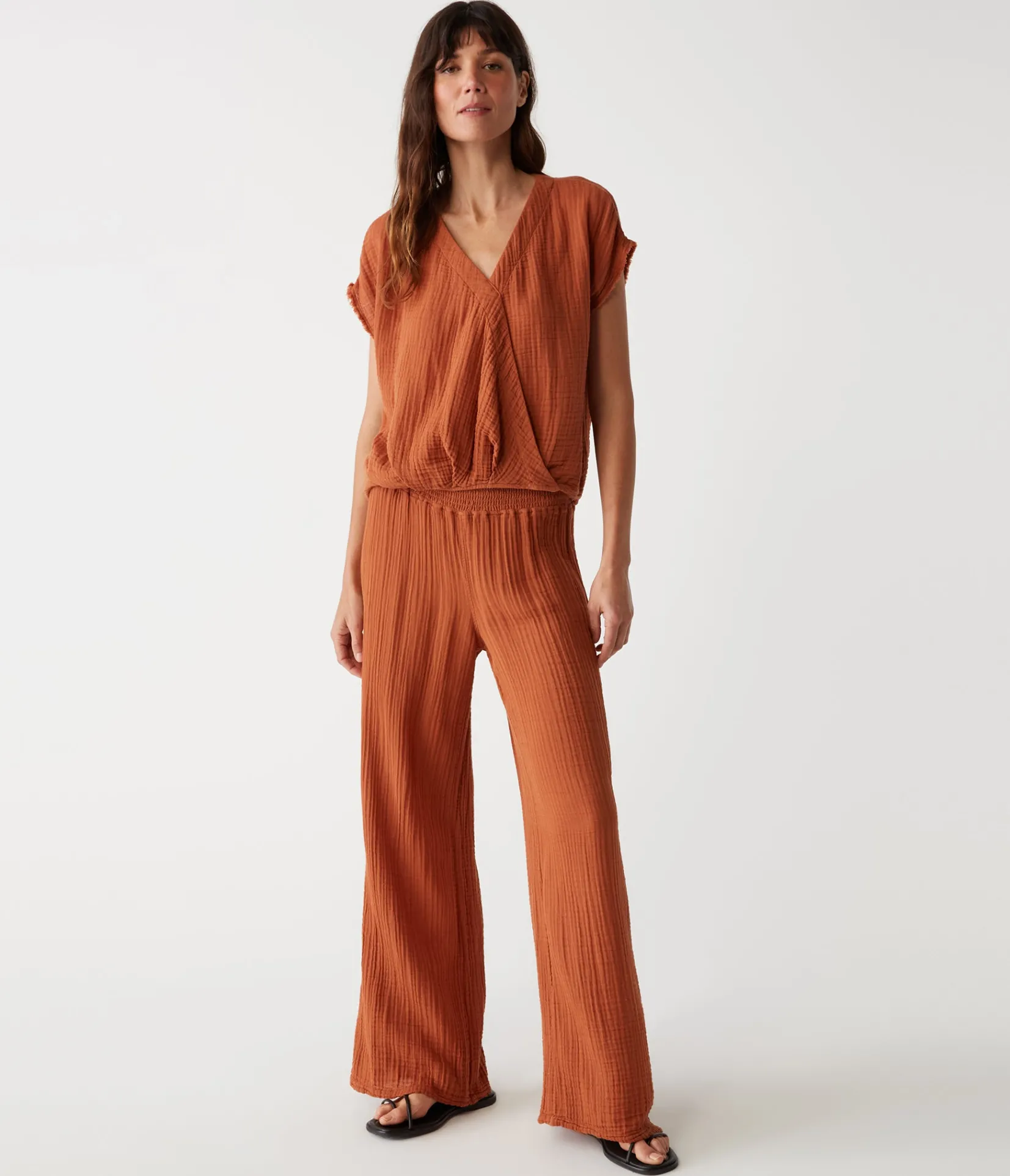 susie_gauze_pant_98.webp Michael Stars Susie Gauze Pant- Pants, Shorts & Skirts