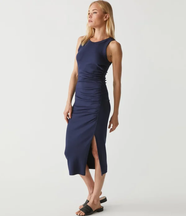 Michael Stars Tala Asymmetrical Midi Dress- Dresses | Midi Dresses