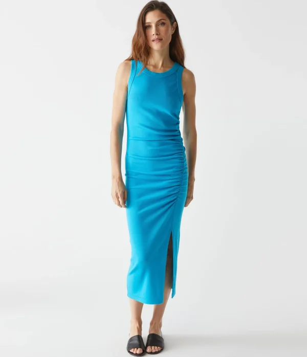 Michael Stars Tala Asymmetrical Midi Dress- Dresses | Midi Dresses
