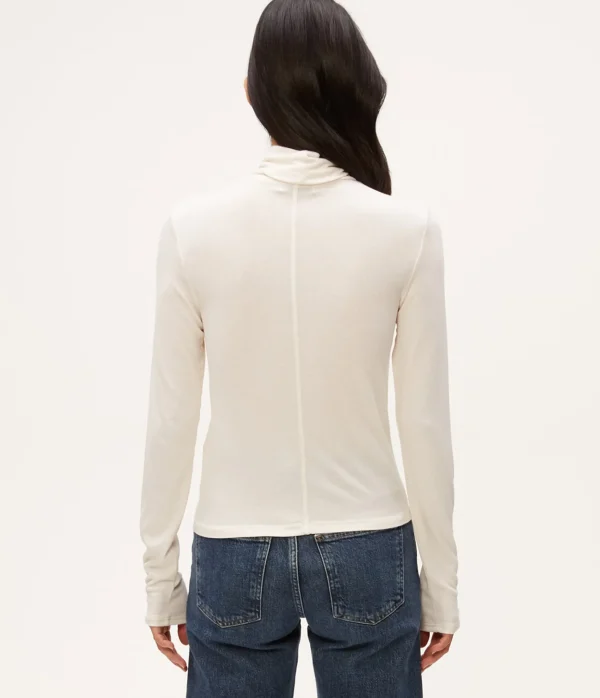 Michael Stars Tara Crop Turtleneck- T-Shirts