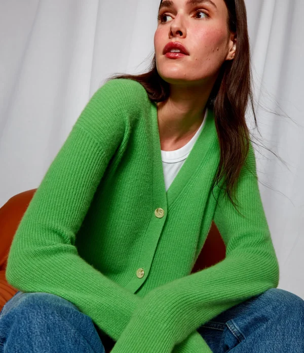 Michael Stars Tasha Cashmere Cardigan- Sweaters & Cardigans