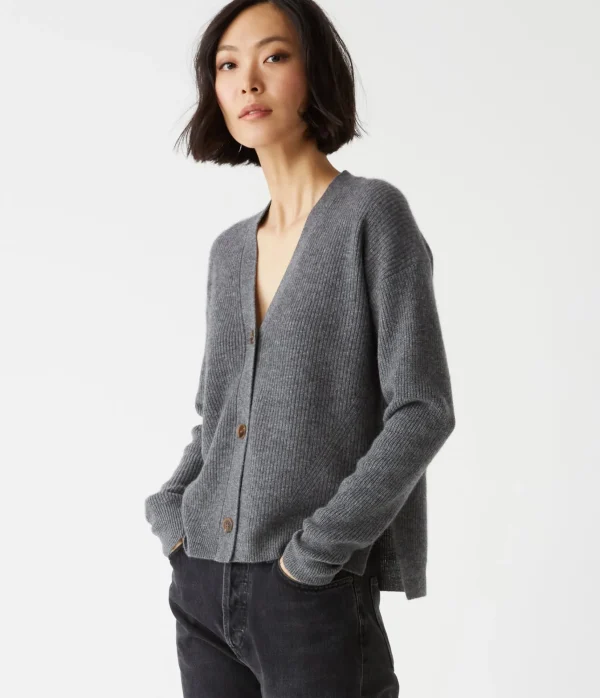 Michael Stars Tasha Cashmere Cardigan- Sweaters & Cardigans