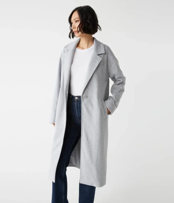 Michael Stars Torres Terry Overcoat- Blazers, Jackets & Outerwear