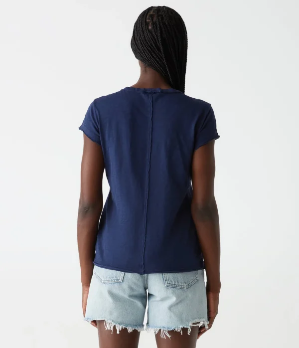 Michael Stars Trudy Supima Tee- T-Shirts | Supima Cotton T-Shirts