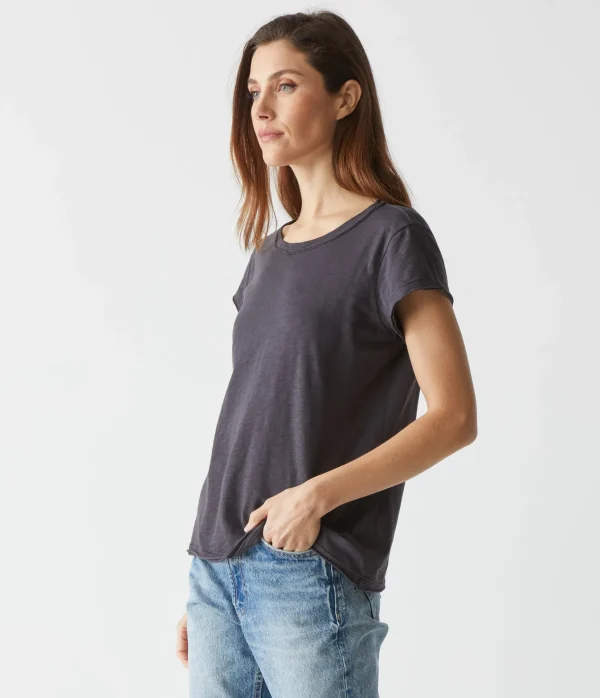 Michael Stars Trudy Supima Tee- T-Shirts | Supima Cotton T-Shirts