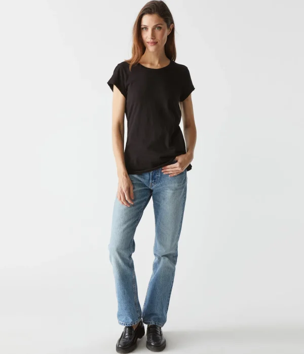 Michael Stars Trudy Supima Tee- T-Shirts | Supima Cotton T-Shirts