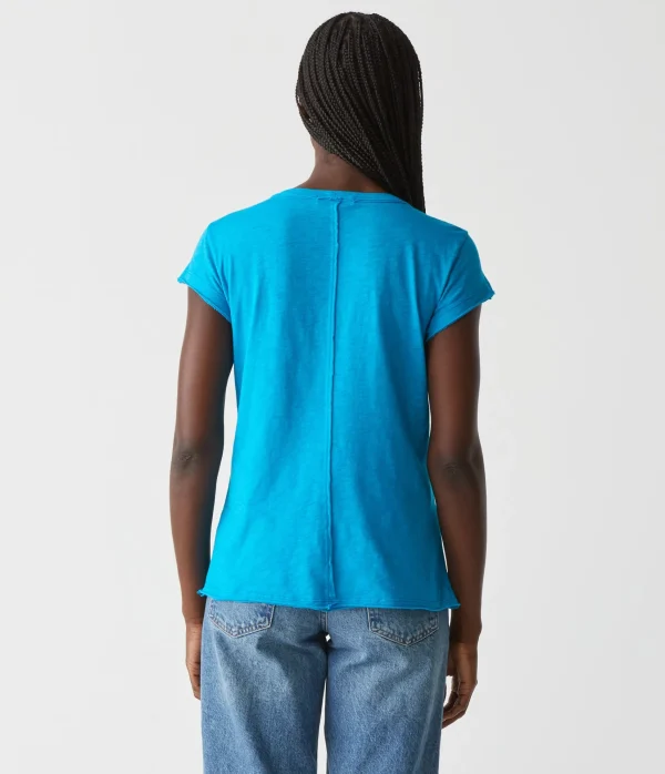 Michael Stars Trudy Supima Tee- T-Shirts | Supima Cotton T-Shirts