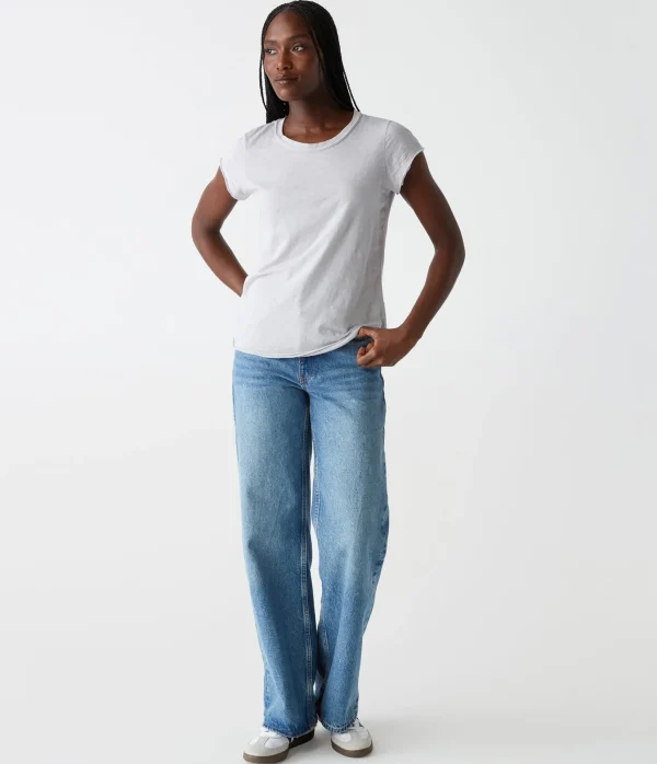 Michael Stars Trudy Supima Tee- T-Shirts | Supima Cotton T-Shirts
