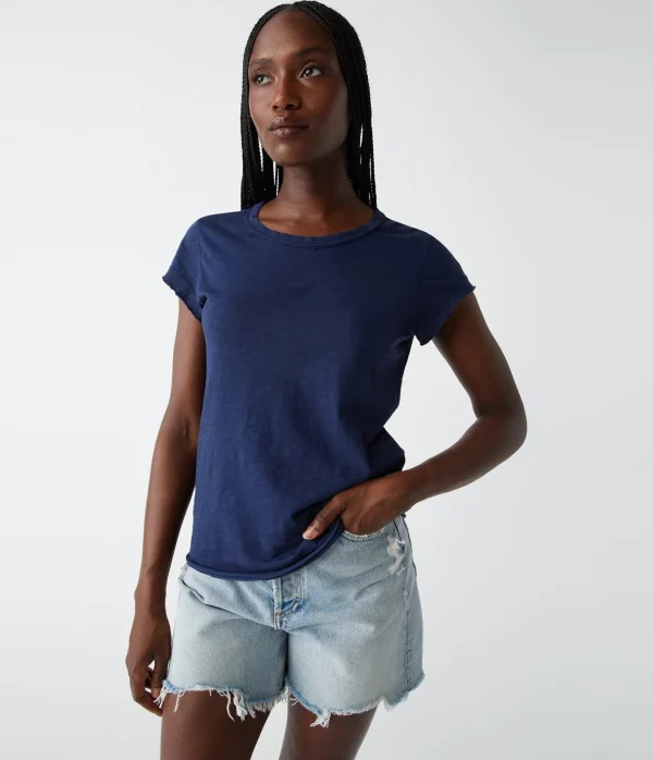 Michael Stars Trudy Supima Tee- T-Shirts | Supima Cotton T-Shirts