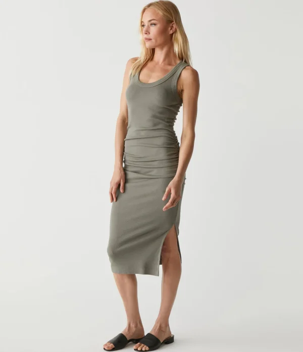 Michael Stars Ulla Ribbed Dress- Dresses | Midi Dresses