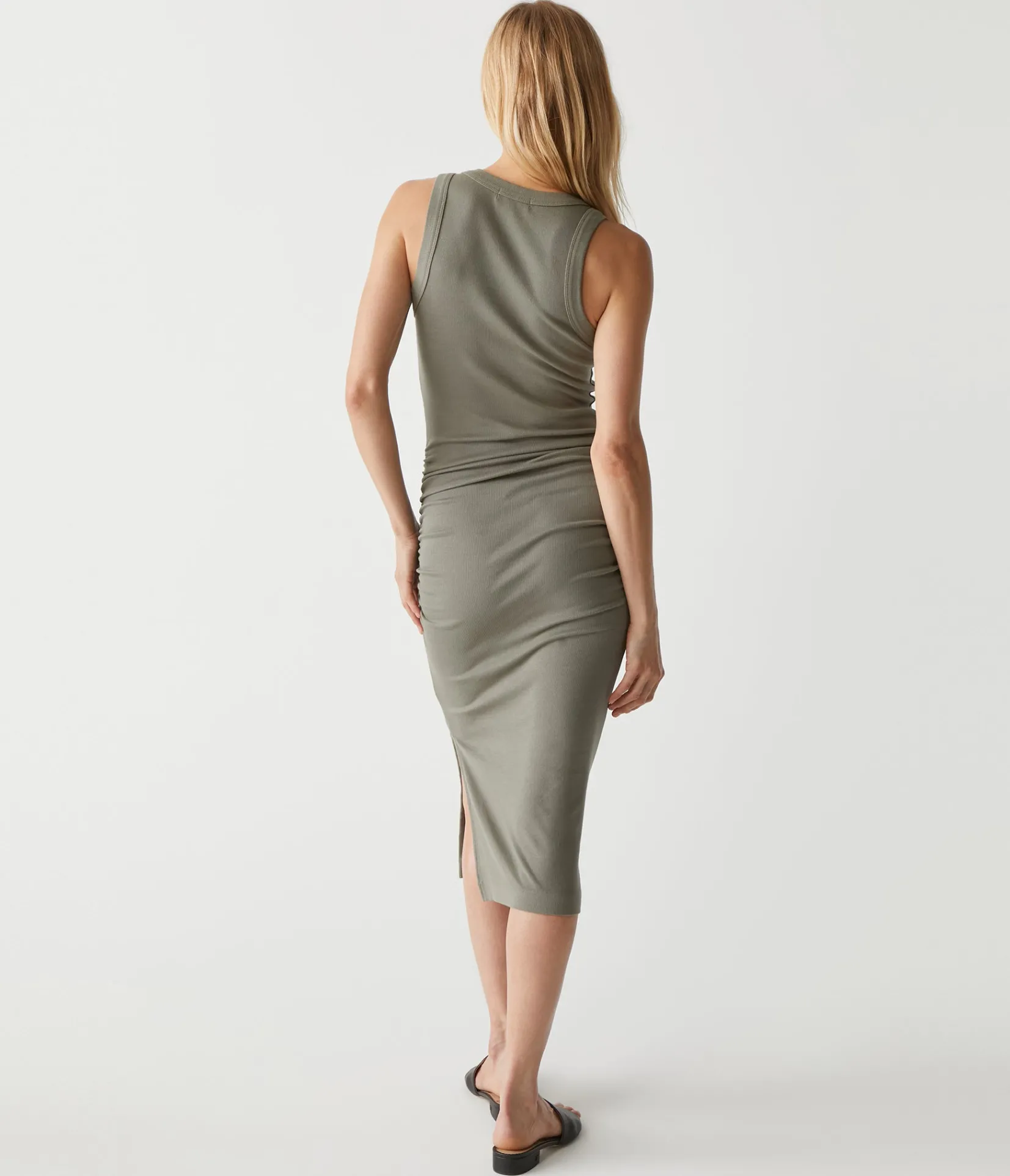 ulla_ribbed_dress_19.webp Michael Stars Ulla Ribbed Dress- Dresses | Midi Dresses