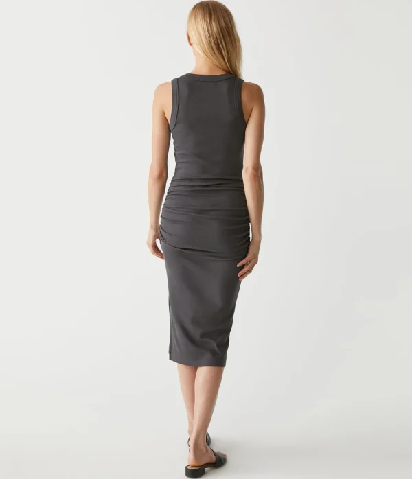Michael Stars Ulla Ribbed Dress- Dresses | Midi Dresses